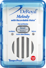 DEROYAL MELODY WITH RECORDABLE VOICE™ FALL ALARM MONITOR (PACKGING - EACH)