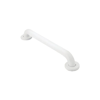 Moen White Powdercoated Steel Grab Bar, 1-1/2" Diameter- 18" Long