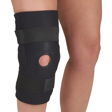 DEROYAL DELUXE HINGED KNEE BRACE (PACKAGING - EACH)
