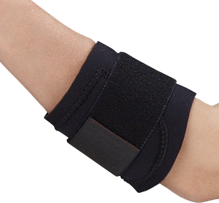 DEROYAL NEOPRENE TENNIS ELBOW SUPPORT WITH PAD (PACKAGING - EACH)