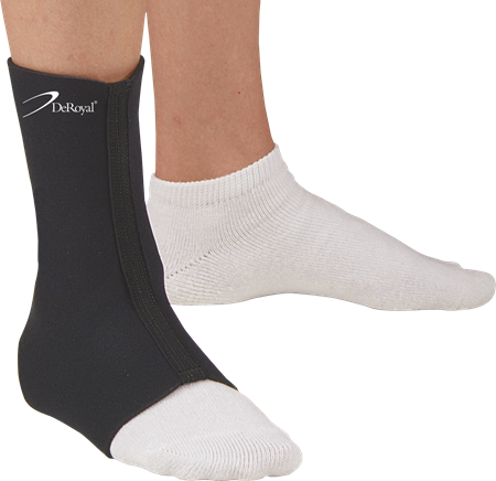 DEROYAL NEOPRENE ANKLE SUPPORT (PACKAGING - EACH)