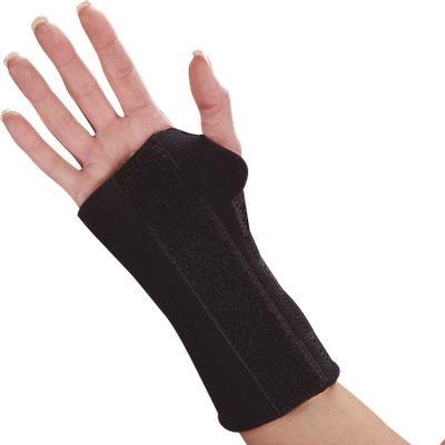 DEROYAL NEOPRENE WRIST SUPPORT (PACKAGING - EACH) (LENGTH - 8”)