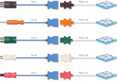 DEROYAL NEONATAL SKIN TEMPERATURE SENSORS COVER HYDROGEL WITHOUT FOAM ⅞” (PACKAGING - CASE)