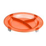Saint-Romain Non-Slip Dishes - Three Compartments - Blue