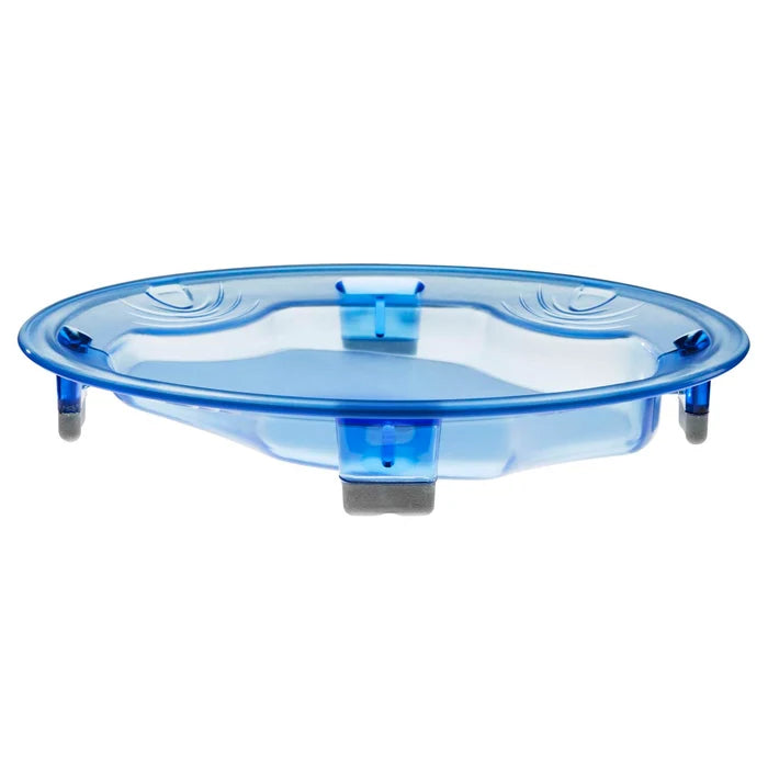 Saint-Romain Non-Slip Dishes - Three Compartments - Blue