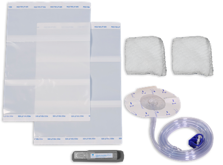 DEROYAL DRAIN GAUZE KITS (PACKAGING - CASE OF 10)