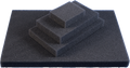 DEROYAL NPWT BLACK FOAM (PACKAGING - CASE OF 10)