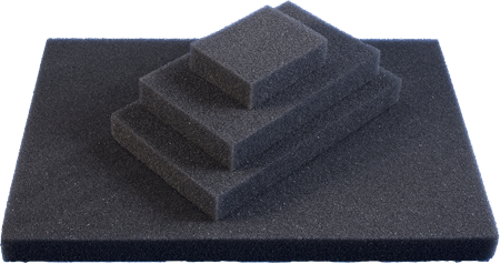 DEROYAL NPWT BLACK FOAM (PACKAGING - CASE OF 10)