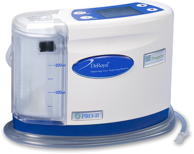 DEROYAL PROSPERA PRO-II® NEGATIVE PRESSURE WOUND THERAPY UNITS (PACKAGING - CASE OF 1)