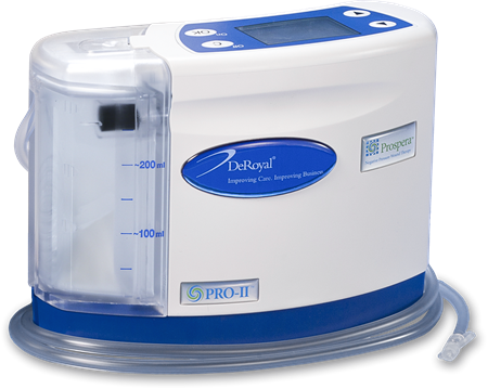 DEROYAL PROSPERA PRO-II® NEGATIVE PRESSURE WOUND THERAPY UNITS (PACKAGING - CASE OF 1)