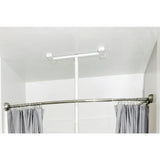 Bathtub Security Pole and Curve Grab Bar
