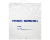 Belongings Bag Clear 2 mil 18.5x20x3.5 Rigid Handle, 250cs Pbr08 | PBR08