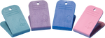 DEOYAL ANESTHESIA DRAPE “PEACH” CLIP ASSORTED COLORS, NON-STERILE (PACKAGING - CASE) (QUANTITY - 8/BOX)