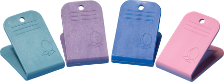 DEOYAL ANESTHESIA DRAPE “PEACH” CLIP ASSORTED COLORS, NON-STERILE (PACKAGING - CASE) (QUANTITY - 8/BOX)