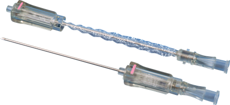 DEROYAL SHARPS SAFETY GUIDEWIRE INTRODUCER NEEDLE (PACKAGING - CASE OF 25)
