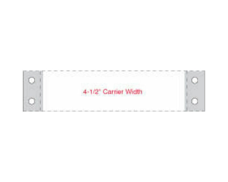 PDC Label Pharmakon Dot Matrix Paper Permanent 3-1/2" x 1" White, 5000 per Case | PPMS21