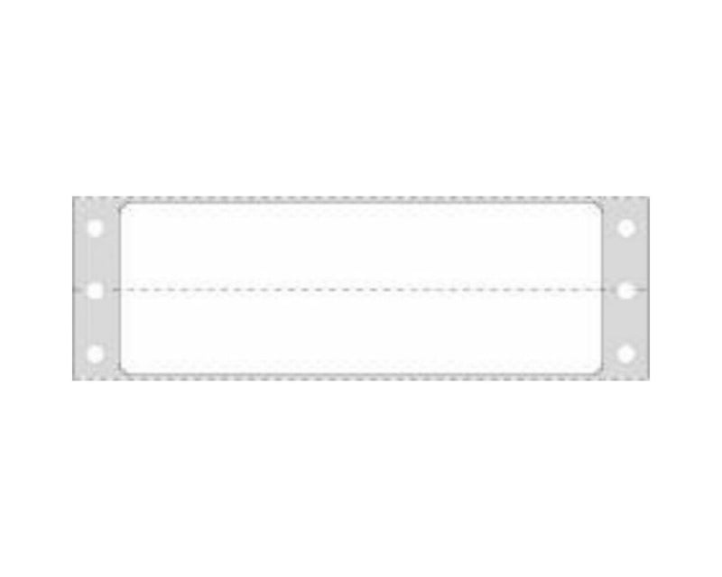 PDC Label Dot Matrix Paper Permanent 4"x1 7/16" White 5000 per Case | PPMS324