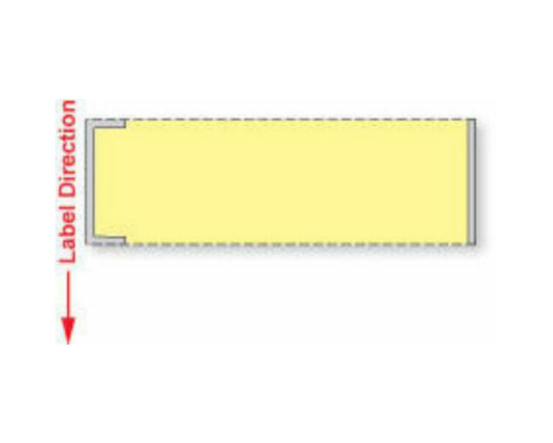 PDC Label Mckesson/HBOC Direct Thermal Paper Permanent 3" Core 3 1"/2"x1 Yellow 5000 per Roll, 2 Rolls per Case | PPMS42Y