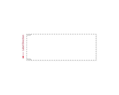 PDC Label Cerner Direct Thermal Paper Permanent 3" Core 4"x1 1/2" White 4000 per Roll, 2 Rolls per Case | PPMS80