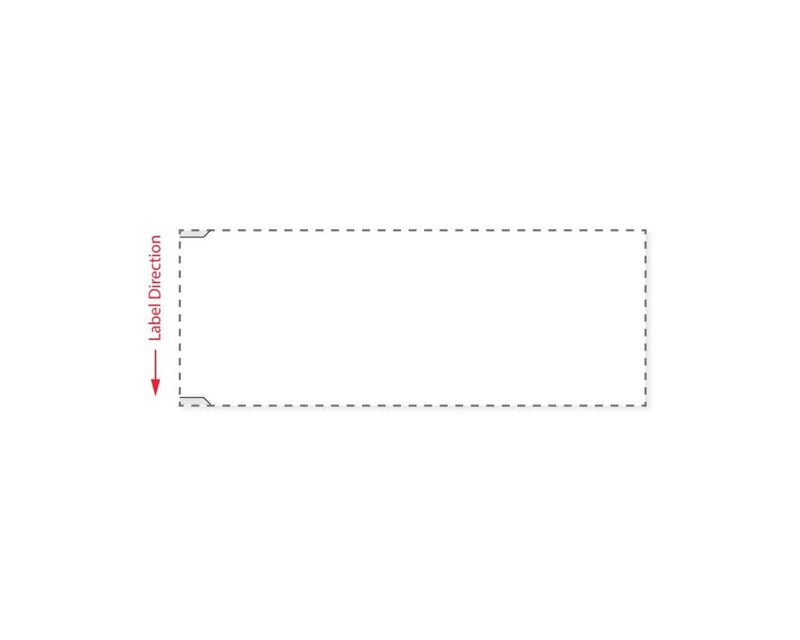 PDC Label Cerner Direct Thermal Paper Permanent 3" Core 4"x1 1/2" White 4000 per Roll, 2 Rolls per Case | PPMS80