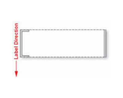 PDC Label Cerner Direct Thermal Paper Removable 3" Core 3x1" White 5000 per Roll, 2 Rolls per Case | PPMSR35