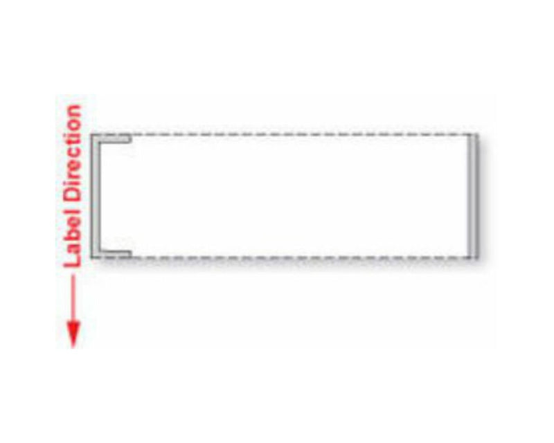 PDC Label Cerner Direct Thermal Paper Removable 3" Core 3x1" White 5000 per Roll, 2 Rolls per Case | PPMSR35