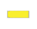 PDC Label Cerner Direct Thermal Piggyback Paper Permanent 3" Core 3 1"/2"x1 Yellow 4000 per Roll, 8 Rolls per Case | PPMSPBY10