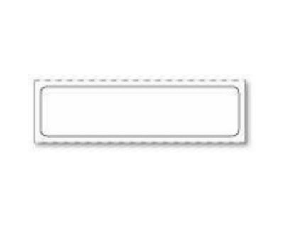 PDC Label Paper Removable Flexo Printable, 1" Core, 2" x 1/2", White, 1000 per Roll | PREF52