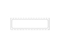 PDC Label Paper Removable Litho Printable, 1" Core, 2" x 1/2", White, 1000 per Roll | PREL52