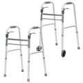 ProBasics Sure Lever Release Folding Walker - Adult - With 5" Wheels - 4 Pack