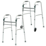 ProBasics Sure Lever Release Folding Walker - Adult - With 5" Wheels - 4 Pack