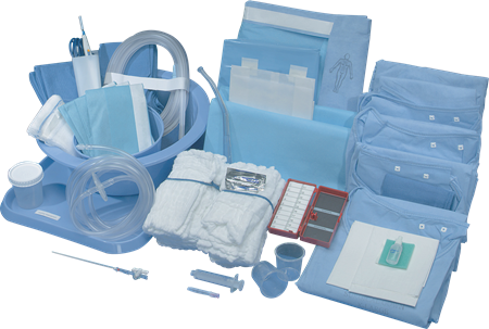 DEROYAL LAPAROSCOPIC CHOLECYSTECTOMY APPENDECTOMY (PACKAGING - CASE OF 3)