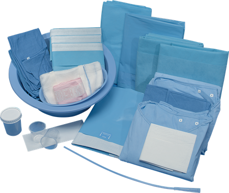 DEROYAL LITHOTOMY GYNECOLOGY (PACKAGING - CASE OF 5)