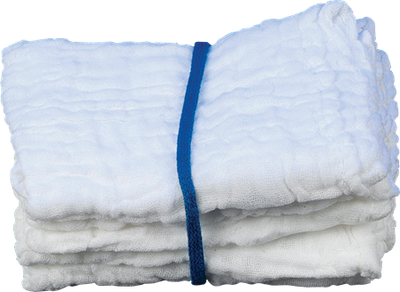 DEROYAL LAP SPONGES (PACKAGING - CASE) (QUANTITY - 5/Pk, 20 Pks/CASE)