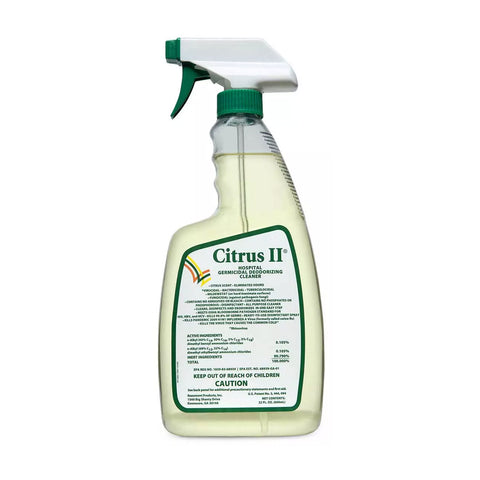 Citrus II Germicidal Deodorizing Cleaner - 22oz Spray - 12/Case RES6100