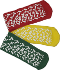 DEROYAL DOUBLE-SIDED SLIPPERS FULL LENGTH (PACKAGING - CASE) (COLOR - TAN)