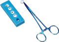 DEROYAL ROUND (HARD) DISSECTOR ⅜” in Foam Holder (PACKAGING - 5/PACK, 50 PACKS PER CASE)