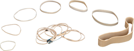 DEROYAL RUBBER BANDS (PACKAGING - CASE)