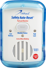 DEROYAL SAFETY AUTO-RESET™ FALL ALARM MONITOR (PACKAGIN - EACH)