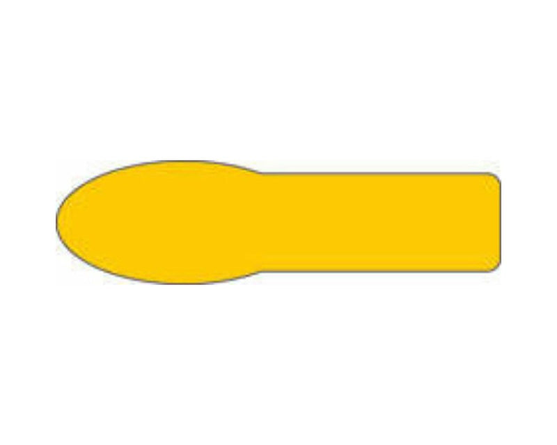 Spee-D-Flag™ Flags & Tags Solid Yellow Removable 5/8" x 2-1/4", 100 per Pack | SDF-18