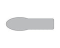 Spee-D-Flag™ Flags & Tags Solid Gray Removable 5/8" x 2-1/4", 100 per Pack |  SDF-8
