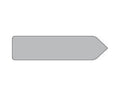 Spee-D-Point™ Flags & Tags Solid Gray Removable 9/16" x 2-1/4", 150 per Pack | SDP-11
