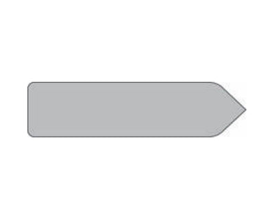 Spee-D-Point™ Flags & Tags Solid Gray Removable 9/16" x 2-1/4", 150 per Pack | SDP-11