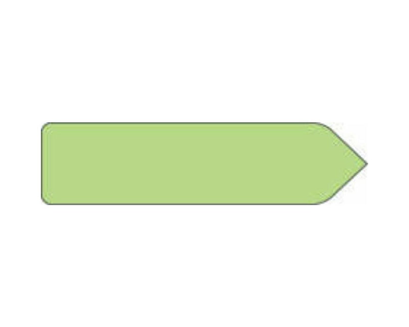 Spee-D-Point™ Flags & Tags Solid Lime Removable 9/16" x 2-1/4", 150 per Pack |  SDP-14
