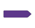 Spee-D-Point™ Flags & Tags Solid Purple Removable 9/16" x 2-1/4", 150 per Pack | SDP-16