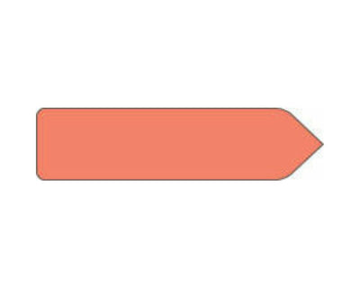 Spee-D-Point™ Flags & Tags Solid Rose Removable 9/16" x 2-1/4", 150 per Pack | SDP-18