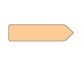 Spee-D-Point™ Flags & Tags Solid Tan Removable 9/16" x 2-1/4", 150 per Pack | SDP-19