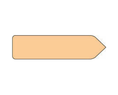 Spee-D-Point™ Flags & Tags Solid Tan Removable 9/16" x 2-1/4", 150 per Pack | SDP-19