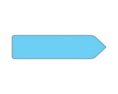 Spee-D-Point™ Flags & Tags Solid Blue Removable 9/16" x 2-1/4", 150 per Pack |  SDP-2