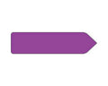 Spee-D-Point™ Flags & Tags Solid Violet Removable 9/16" x 2-1/4", 150 per Pack | SDP-21